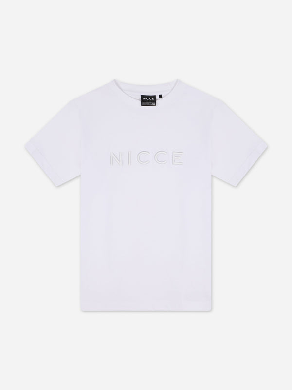 nicce NICCE Juniors Mercury T-Shirt White