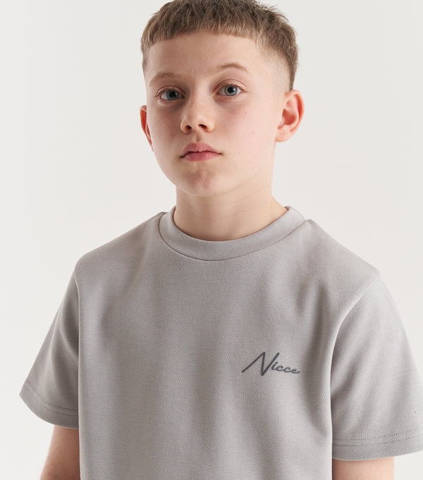Nicce NICCE Juniors Promo T-Shirt Grey