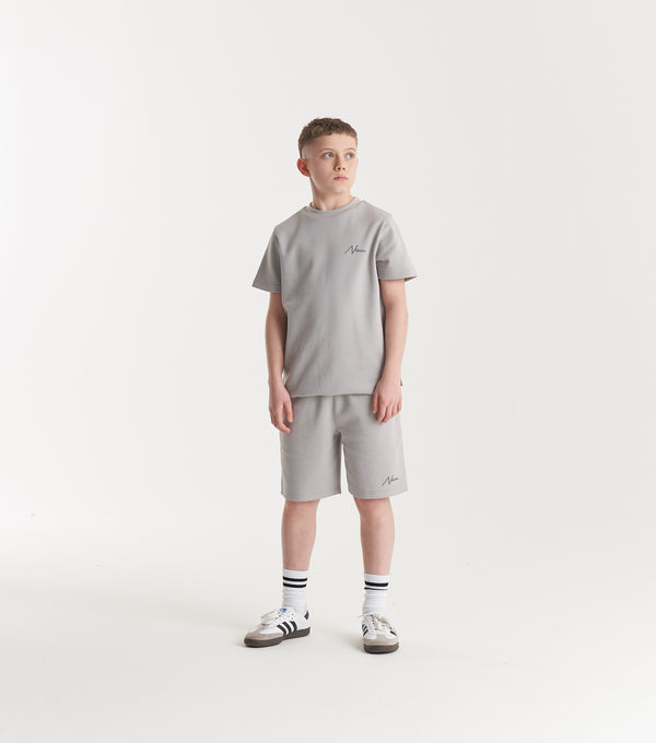 nicce NICCE Juniors Promo T-Shirt Grey