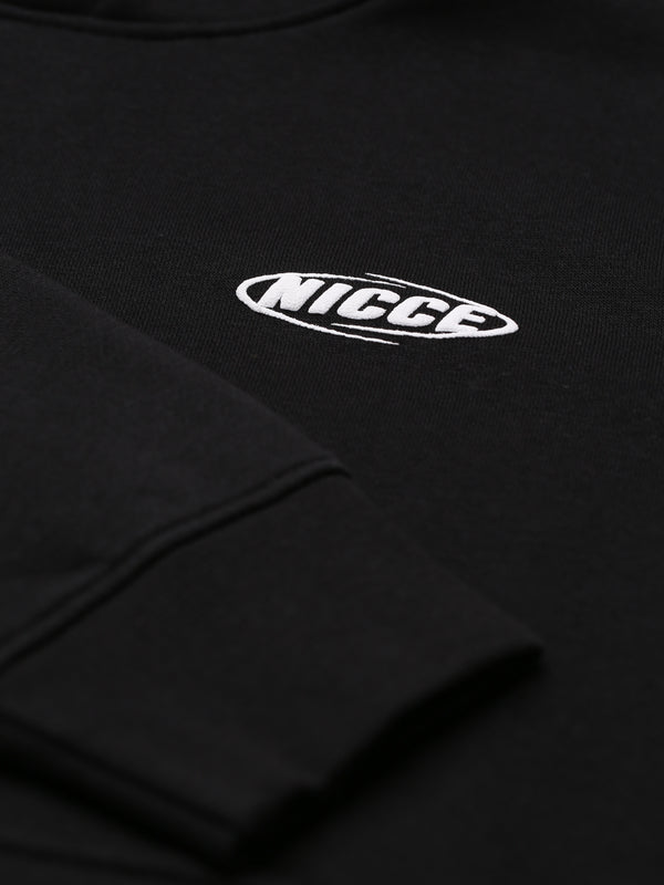 Nicce NICCE Juniors Tag Hoodie Black/Blue