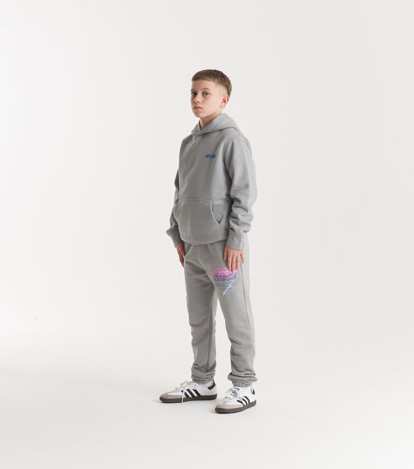 Nicce NICCE Juniors Tag Hoodie Grey
