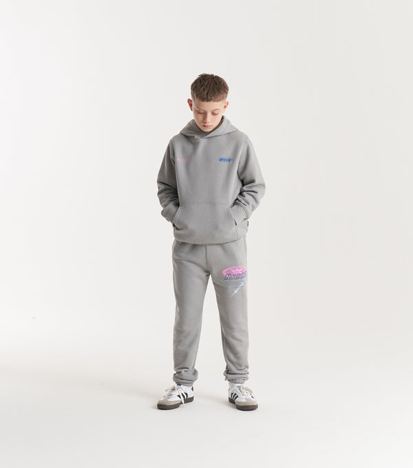 Nicce NICCE Juniors Tag Hoodie Grey