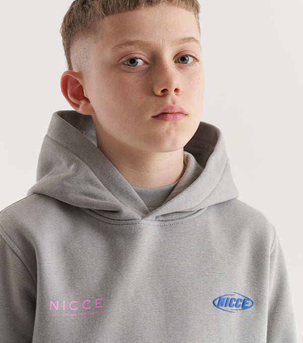 nicce NICCE Juniors Tag Hoodie Grey