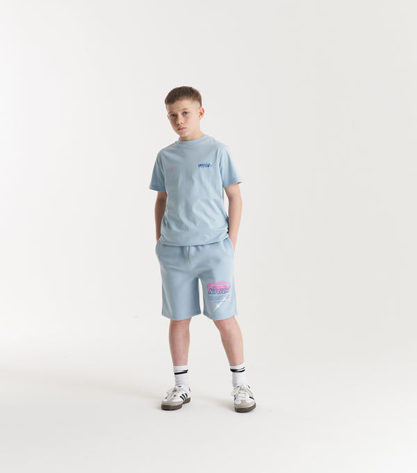 Nicce NICCE Juniors Tag T-Shirt Blue