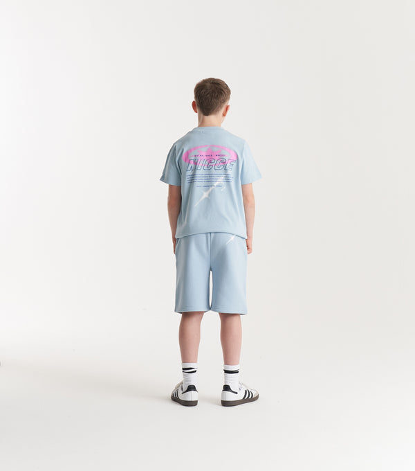 Nicce NICCE Juniors Tag T-Shirt Blue