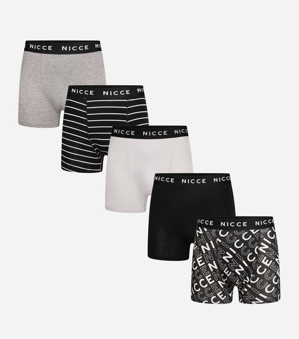 nicce NICCE Mens 5 Pack Boxers Talox Multi