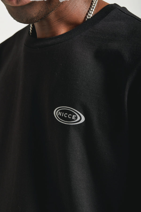 Nicce NICCE Mens Apex T-Shirt Black