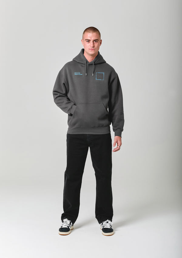 nicce NICCE Mens Bicol Hoodie Coal