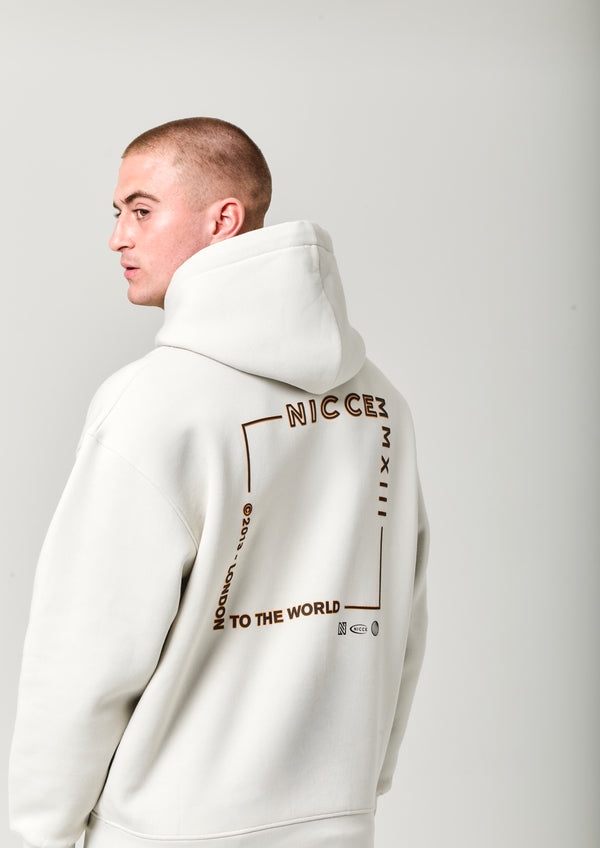Nicce NICCE Mens Bicol Hoodie Mist