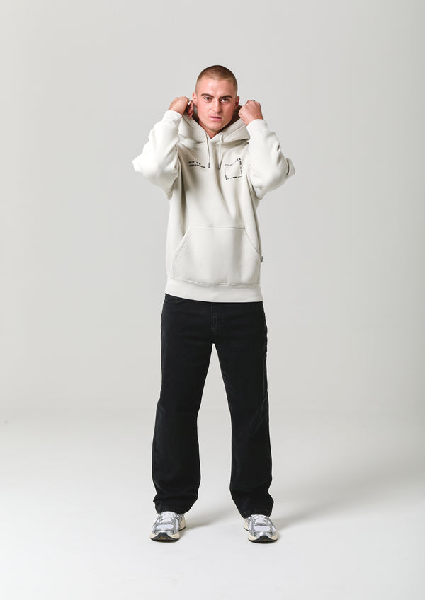 nicce NICCE Mens Bicol Hoodie Mist