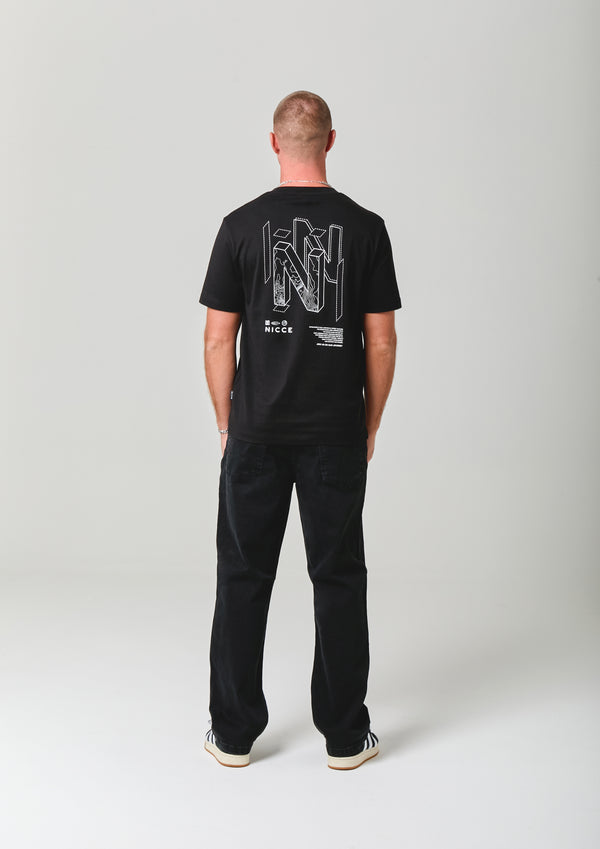 Nicce NICCE Mens Coclow T-Shirt Black