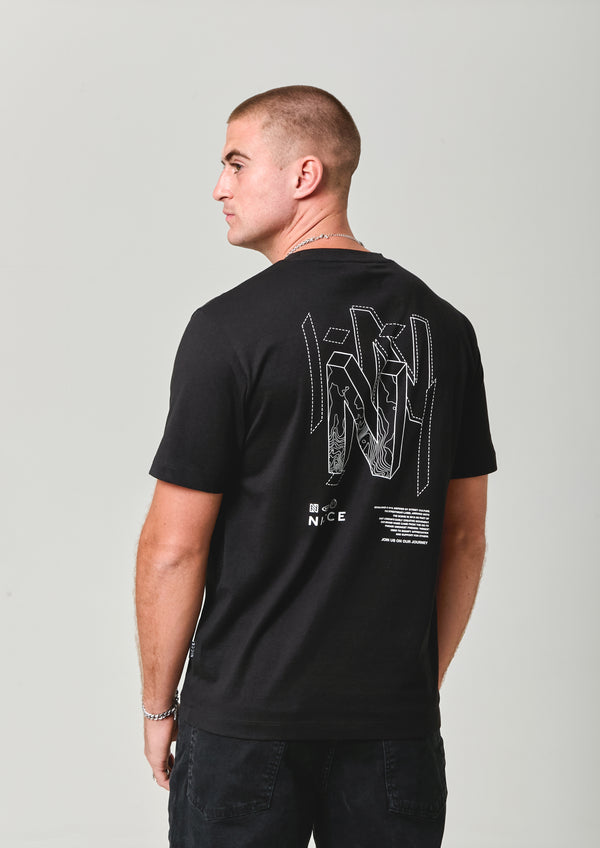 Nicce NICCE Mens Coclow T-Shirt Black