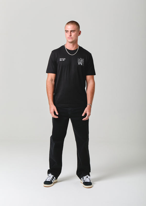 nicce NICCE Mens Coclow T-Shirt Black