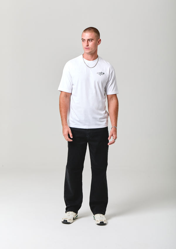 Nicce NICCE Mens Essence T-Shirt White