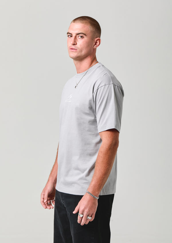 nicce NICCE Mens Exalt T-Shirt Circular Grey