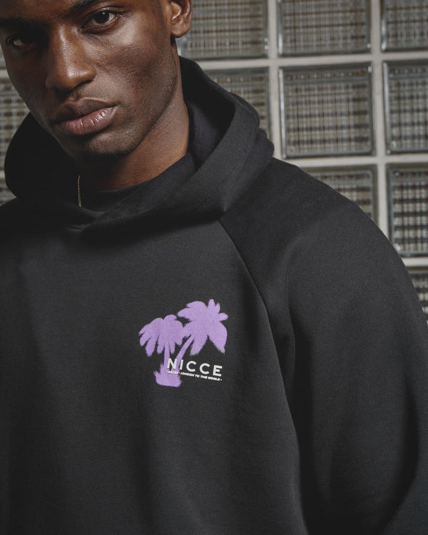 nicce NICCE Mens Fiesta Hoodie Black