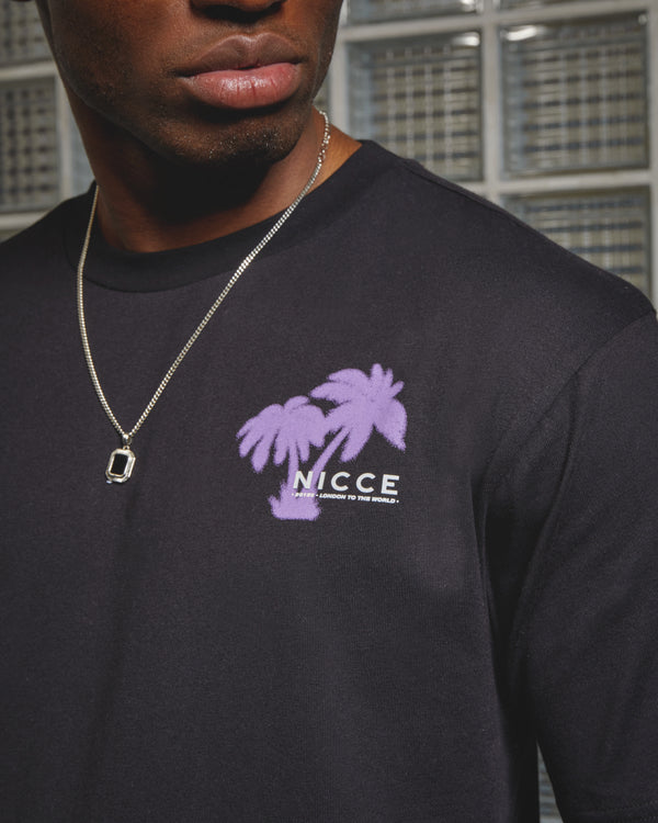 Nicce NICCE Mens Fiesta T-Shirt Black