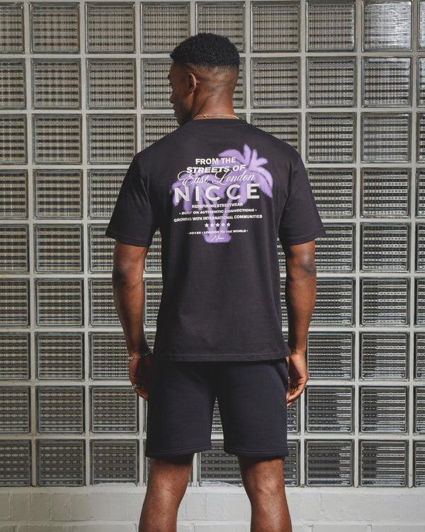 Nicce NICCE Mens Fiesta T-Shirt Black