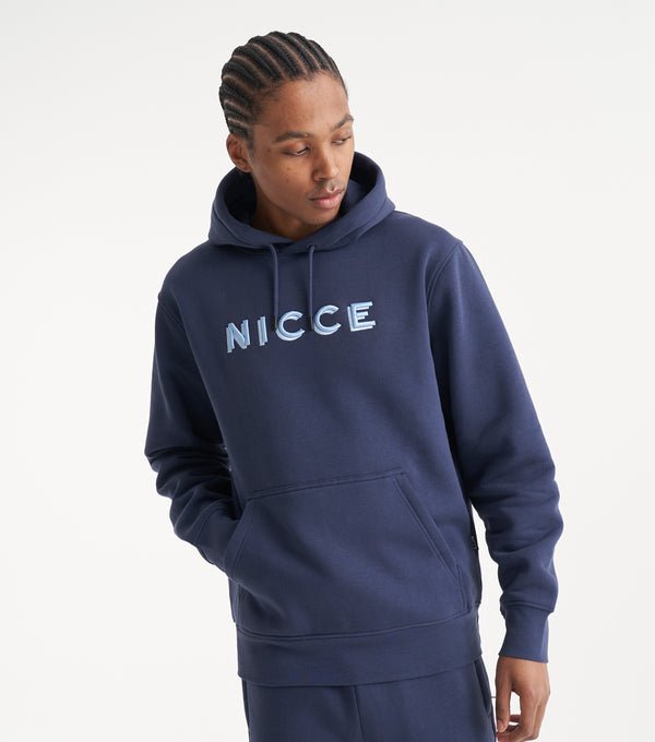 nicce NICCE Mens Forma Hoodie Navy