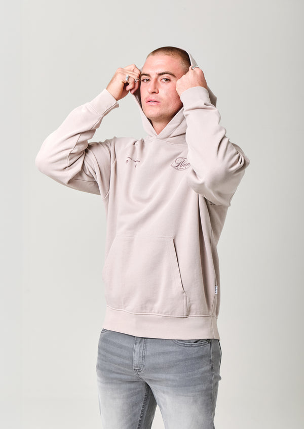 nicce NICCE Mens Grant Hoodie Ash