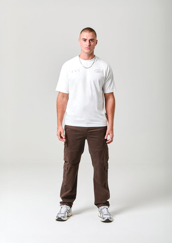 Nicce NICCE Mens Grant T-Shirt Off White