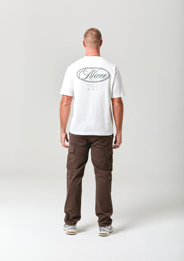 Nicce NICCE Mens Grant T-Shirt Off White