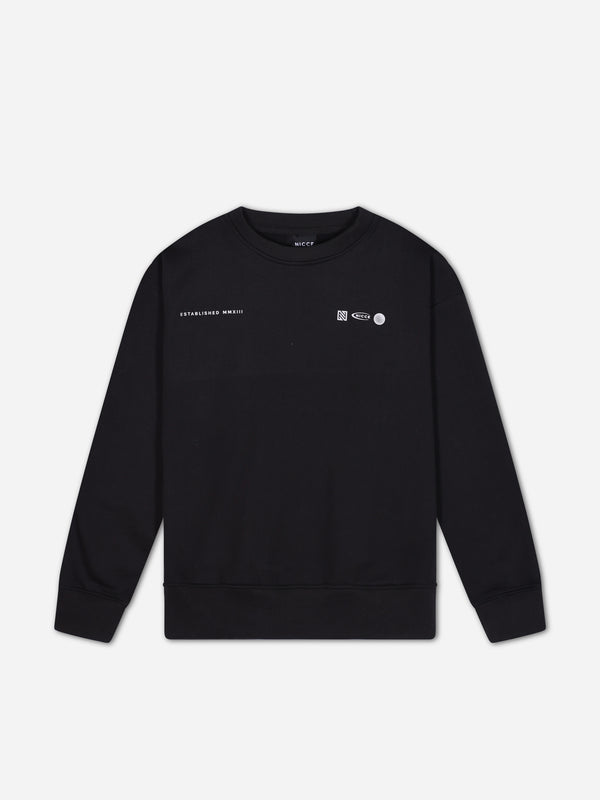 nicce NICCE Mens Leray Crew Black