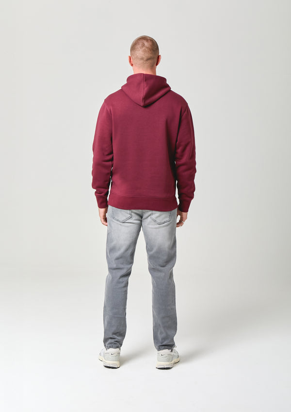 Nicce NICCE Mens Mercury Hoodie Burgundy