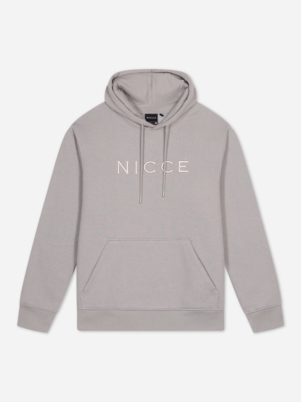 Nicce NICCE Mens Mercury Hoodie Circular Grey