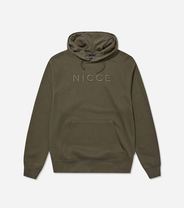 nicce NICCE Mens Mercury Hoodie Juniper Green