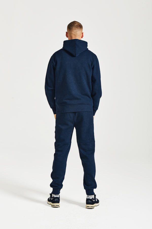 Nicce NICCE Mens Mercury Hoodie Navy