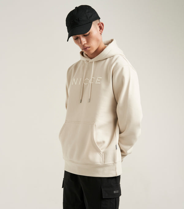 nicce NICCE Mens Mercury Hoodie Sandshell