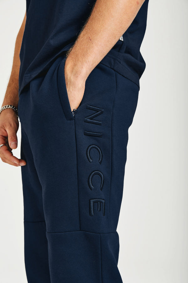 Nicce NICCE Mens Mercury Joggers Navy