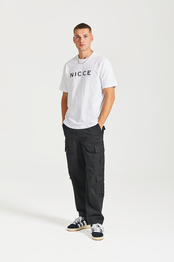 nicce NICCE Mens Mercury Outline T-Shirt White
