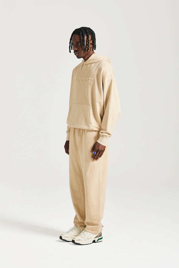 Nicce NICCE Mens Mercury Oversized Hoodie Stone