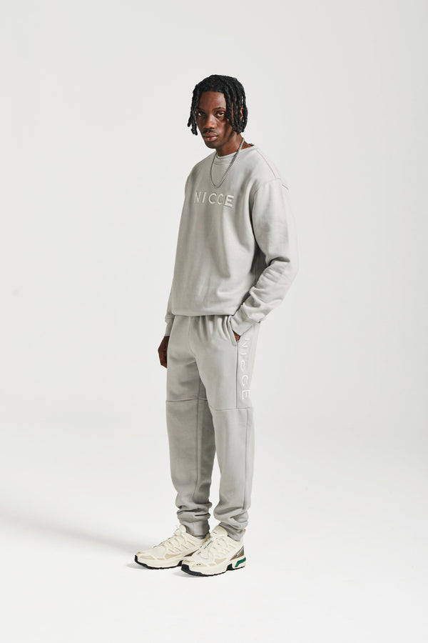 Nicce NICCE Mens Mercury Sweatshirt Circular Grey