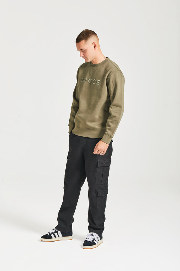 Nicce NICCE Mens Mercury Sweatshirt Juniper Green