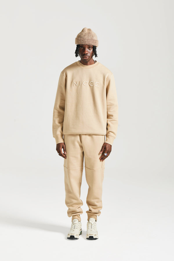 Nicce NICCE Mens Mercury Sweatshirt Stone