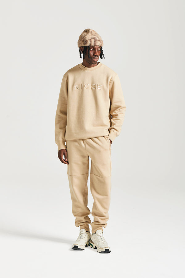 nicce NICCE Mens Mercury Sweatshirt Stone