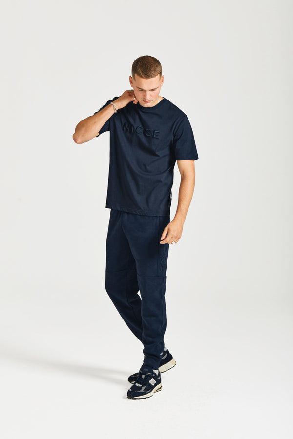Nicce NICCE Mens Mercury T-Shirt Navy