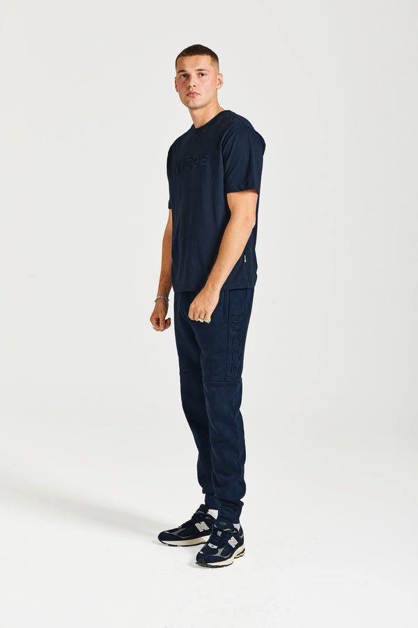 Nicce NICCE Mens Mercury T-Shirt Navy