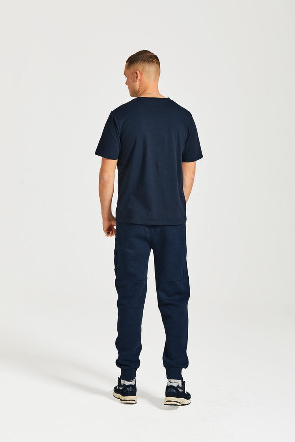 Nicce NICCE Mens Mercury T-Shirt Navy