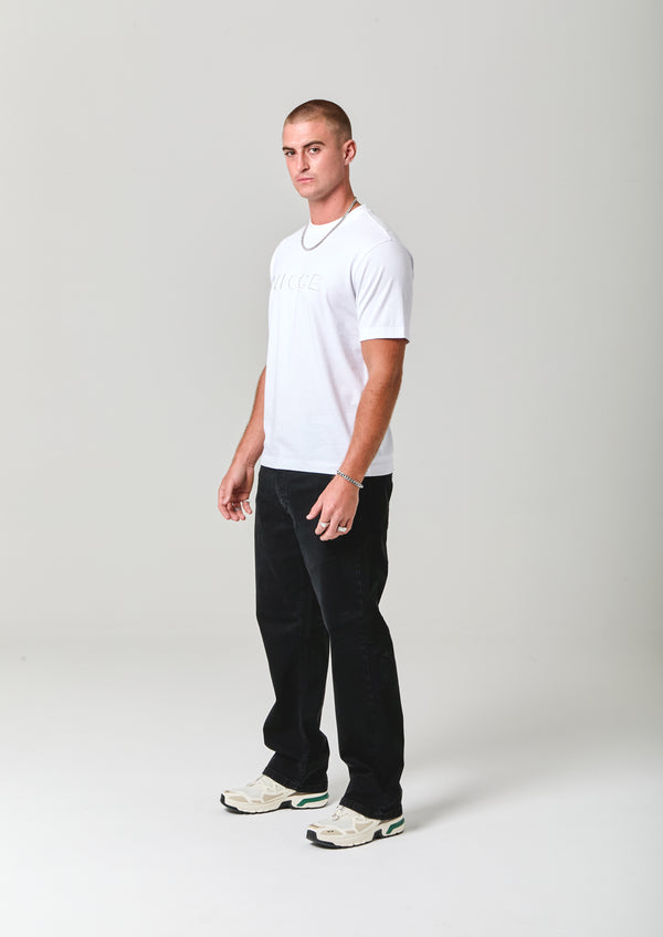 nicce NICCE Mens Mercury T-Shirt White