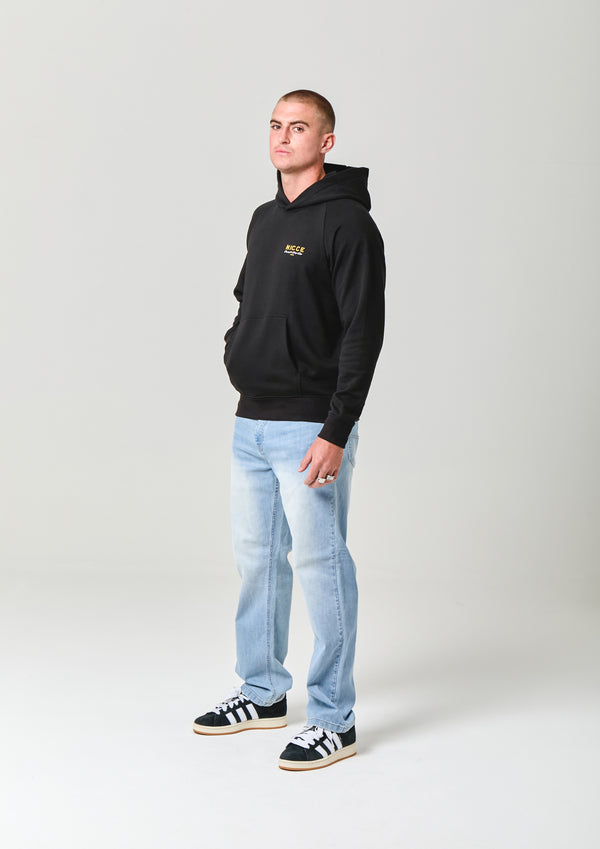 Nicce NICCE Mens Meridian Hoodie Black