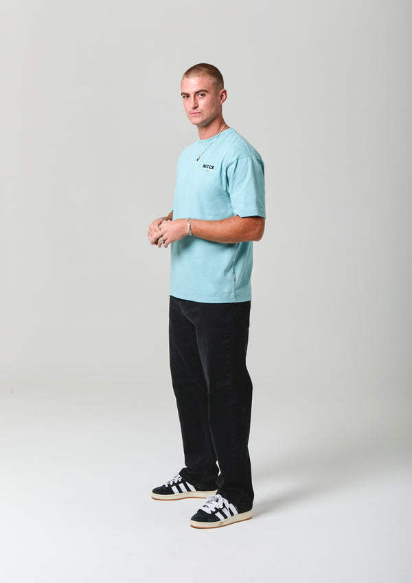 Nicce NICCE Mens Meridian T-Shirt Blue