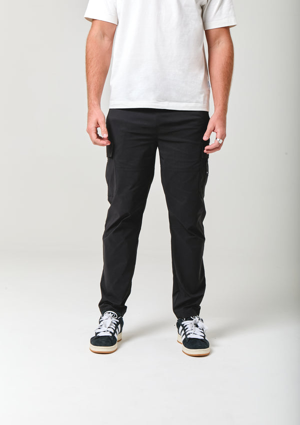 Nicce NICCE Mens Odyssey Cargo Pants Black