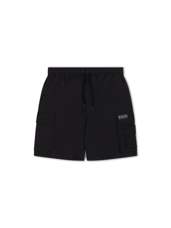 Nicce NICCE Mens Onama Shorts Black