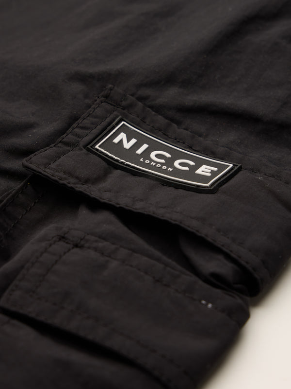 Nicce NICCE Mens Onama Shorts Black