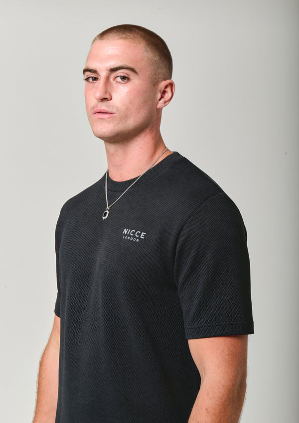 Nicce NICCE Mens Peacey T-Shirt Black