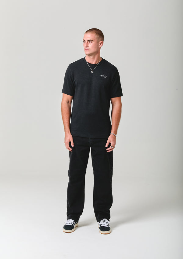 nicce NICCE Mens Peacey T-Shirt Black